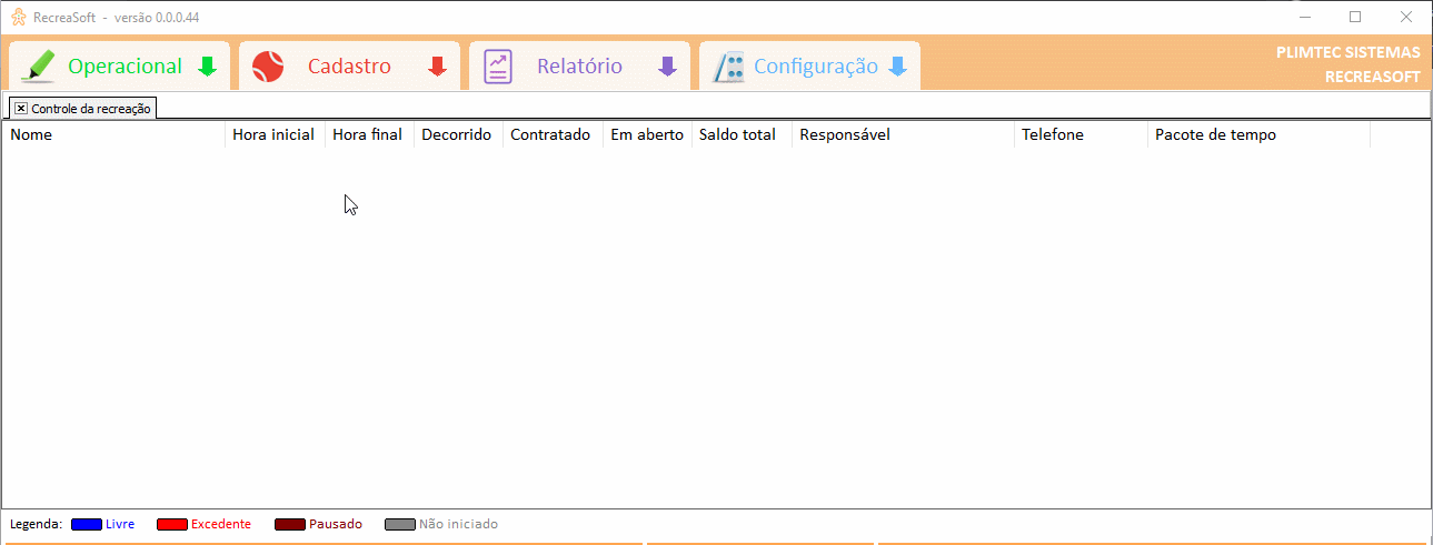 Acesso a tela de categoria